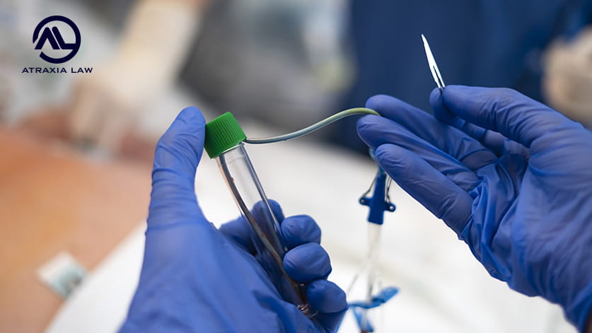 Port Catheter preparation